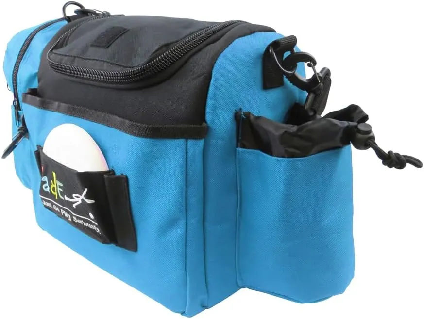 Fade Crunch Disc Golf Bag – Compact, Durable, and Versatile Shoulder Strap Bag with Insulated Cooler Lining