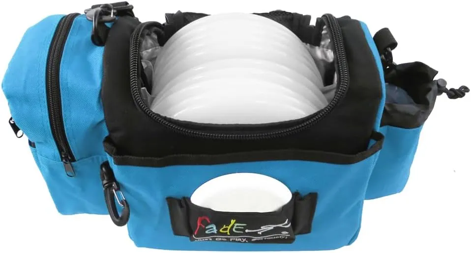 Fade Crunch Disc Golf Bag – Compact, Durable, and Versatile Shoulder Strap Bag with Insulated Cooler Lining