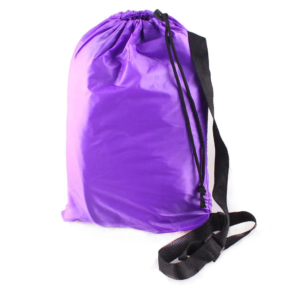 Fast Inflatable Air Bag Beach Flatfish Sleeping Bed Air Sofa For Camping Hiking 10s Outdoor Sleeping Bags