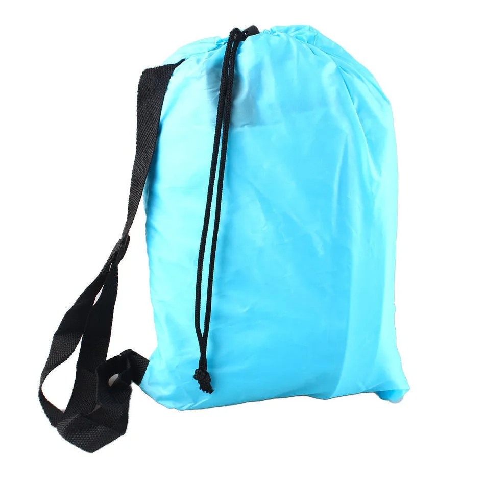 Fast Inflatable Air Bag Beach Flatfish Sleeping Bed Air Sofa For Camping Hiking 10s Outdoor Sleeping Bags