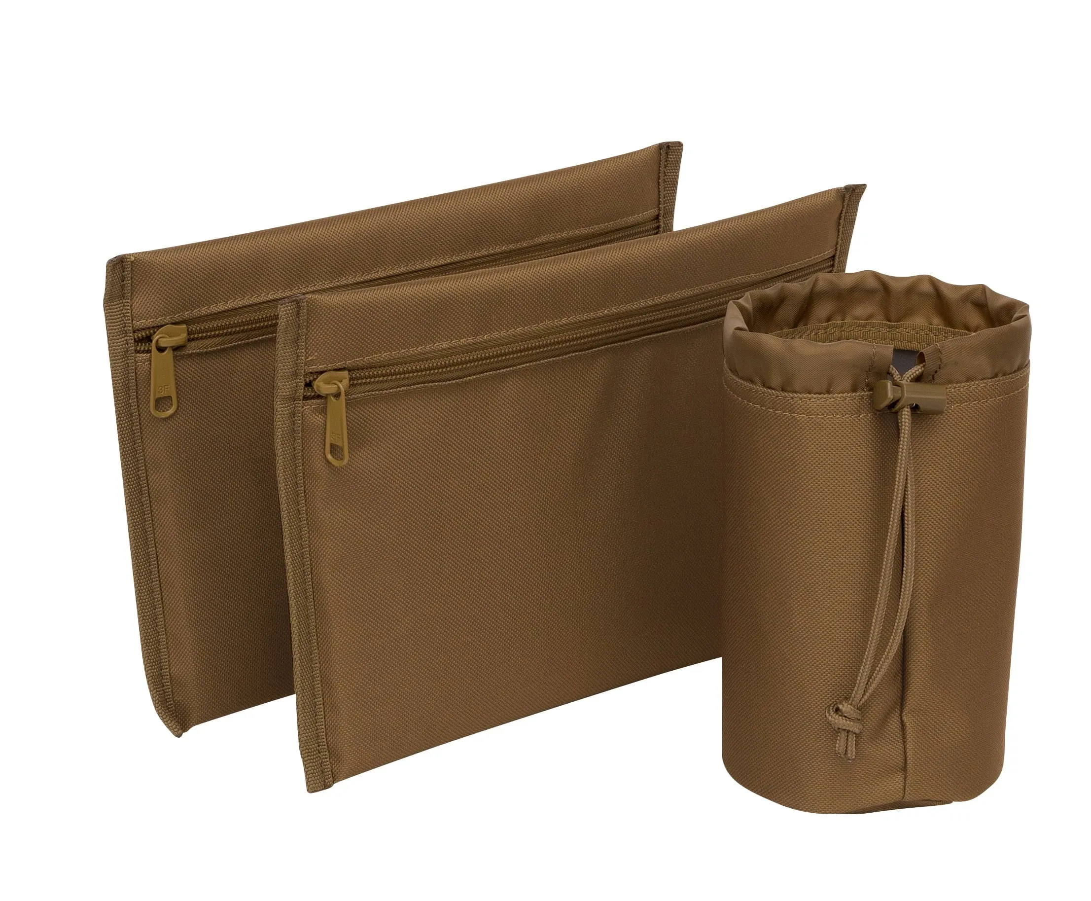 Fieldline Pro Deluxe Range Bag, Large, Brown, 1 Ammo Gun Case, 4 Piece, Polyester, 7.5 in x 11.3 in