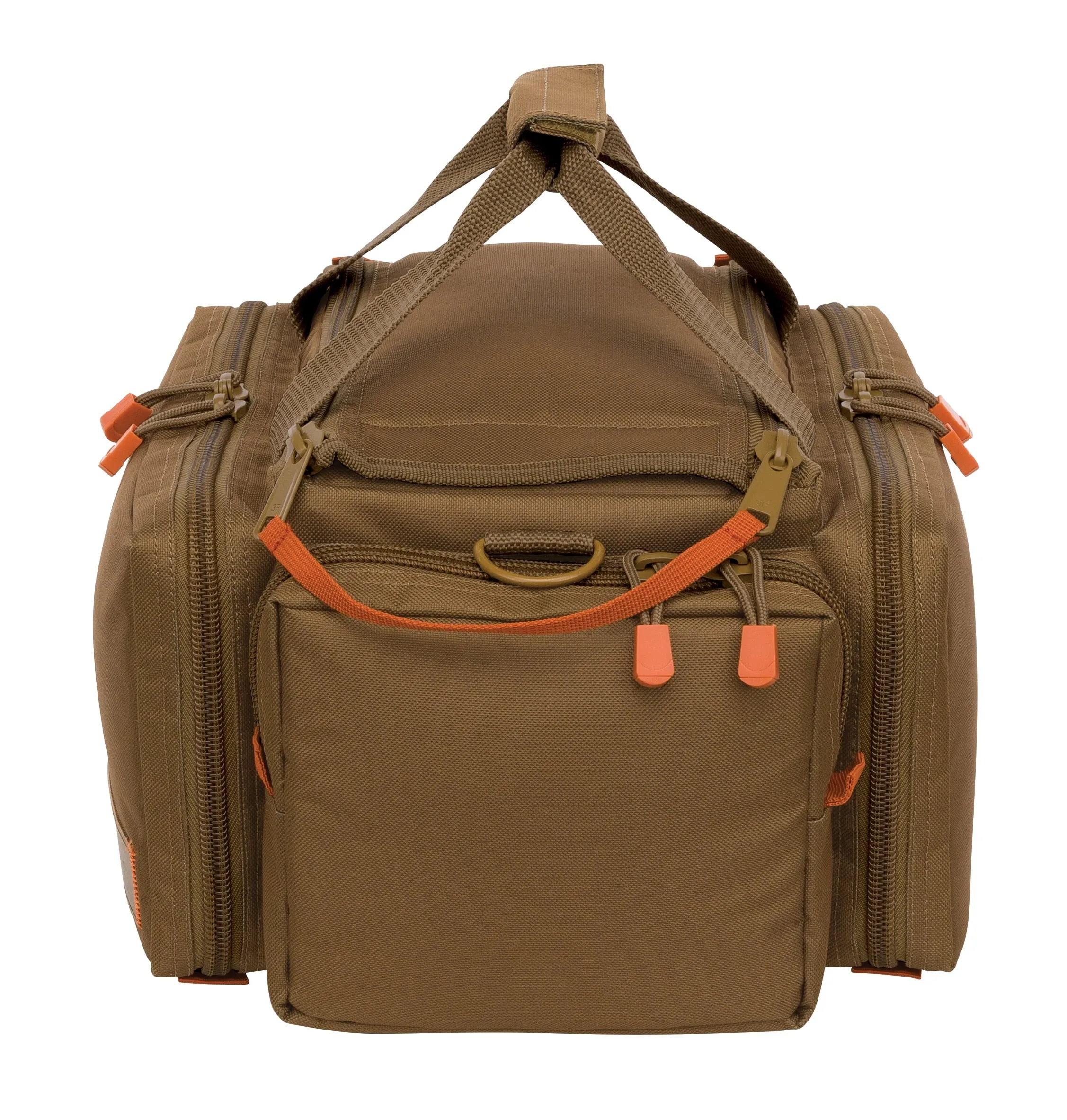 Fieldline Pro Deluxe Range Bag, Large, Brown, 1 Ammo Gun Case, 4 Piece, Polyester, 7.5 in x 11.3 in