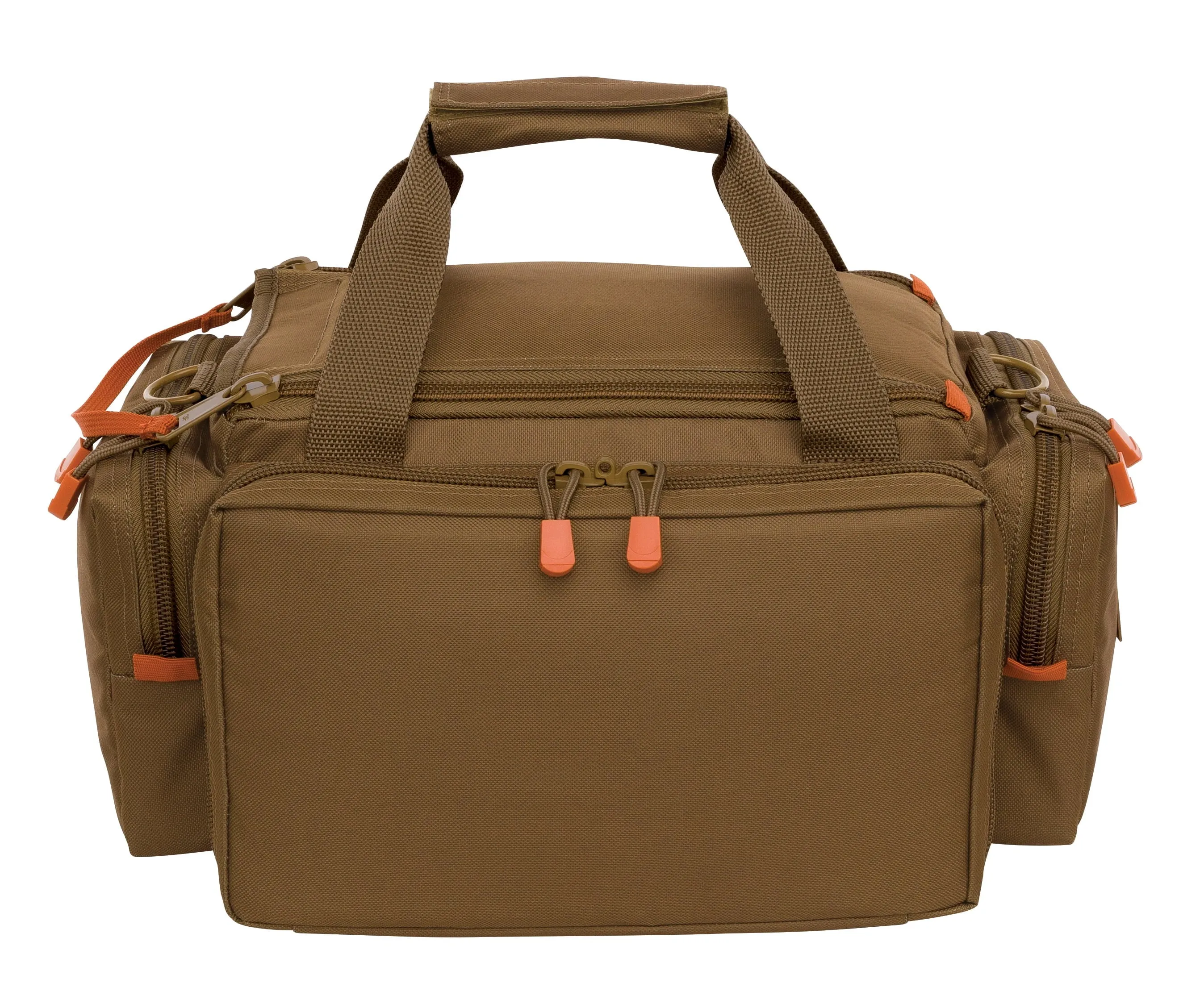Fieldline Pro Deluxe Range Bag, Large, Brown, 1 Ammo Gun Case, 4 Piece, Polyester, 7.5 in x 11.3 in