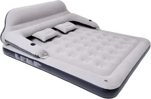 filosofi King Size Inflatable Air Mattress Sofa Bed for Camping with Adjustable Back Sofa
