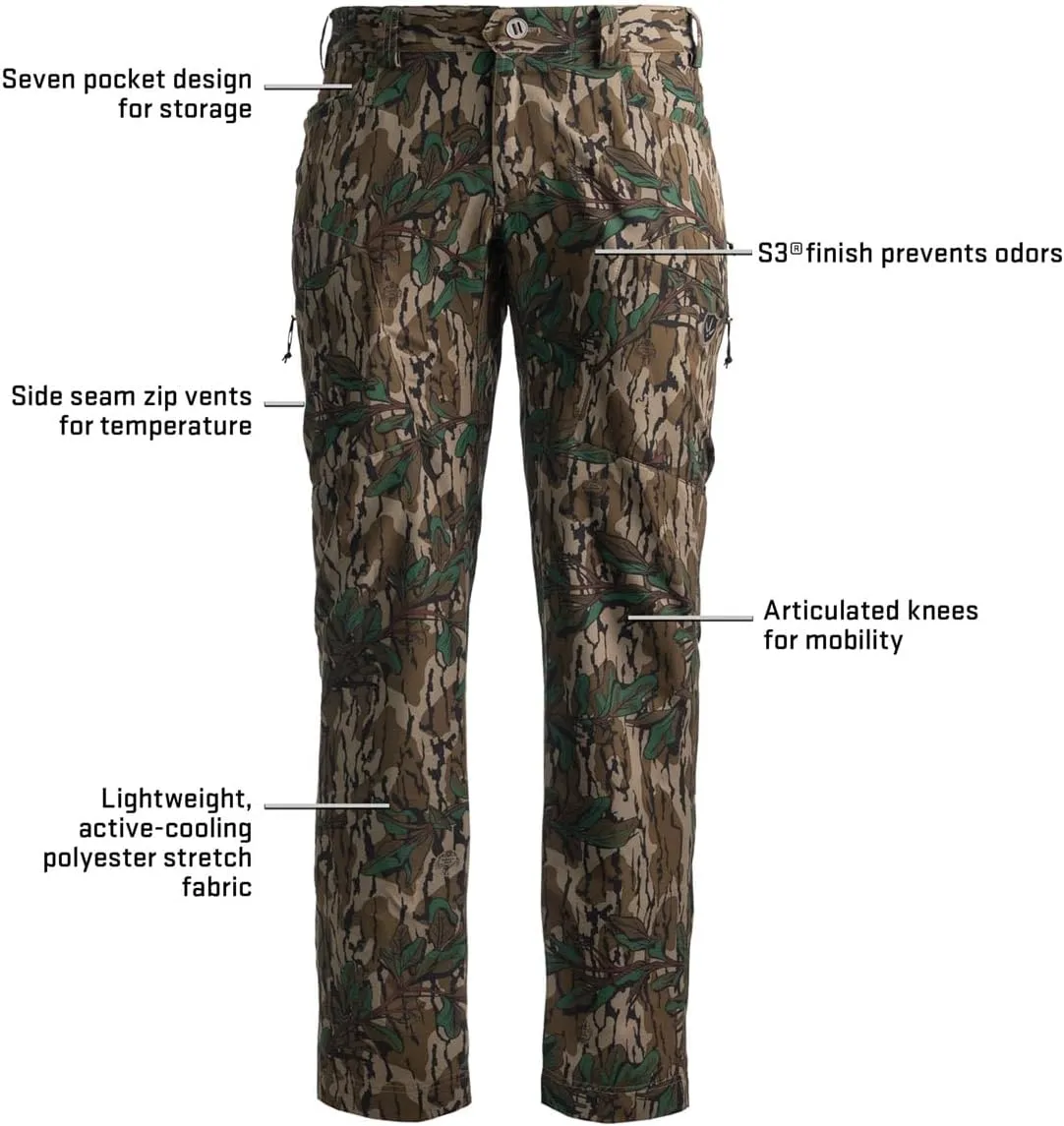 Finisher Lightweight Turkey Hunting Pants – Silent, Flexible Fit Camo Pants for Mobility & Comfort