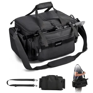 Fishing Bag – Multi-Functional Waist Bag, Waterproof Crossbody Tackle Storage