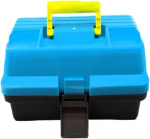 Fishing equipment storage Ku Fishing Lure Tool Box Portable Folding Multi-functional Fishing Tool Box Lure Multi-layer Fishing Box Fishing tool storage(A(32CM*20CM*15CM))
