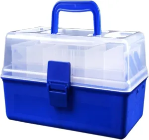 Fishing gear storage Lure Bait Fishing Gear Box Portable Folding Fishing Tool Box Plastic Multi-layer Sea Fishing Fishing Supplies Fishing tool storage