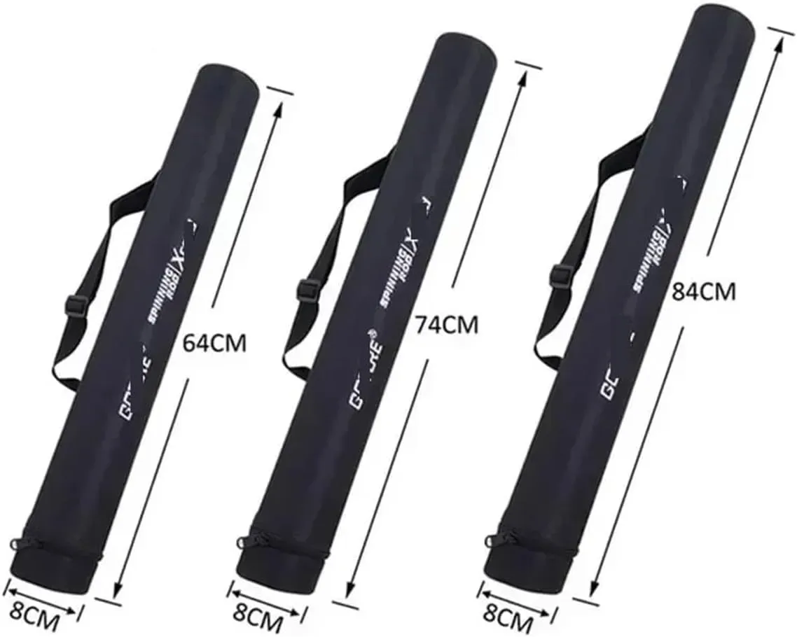 Fishing rod bag Fishing Rod Bags Hard Tube Portable Handbag 64m-150cm Outdoor Fishing Rod Storage Bag Fishing Tackle Accessories 2025(64cm)