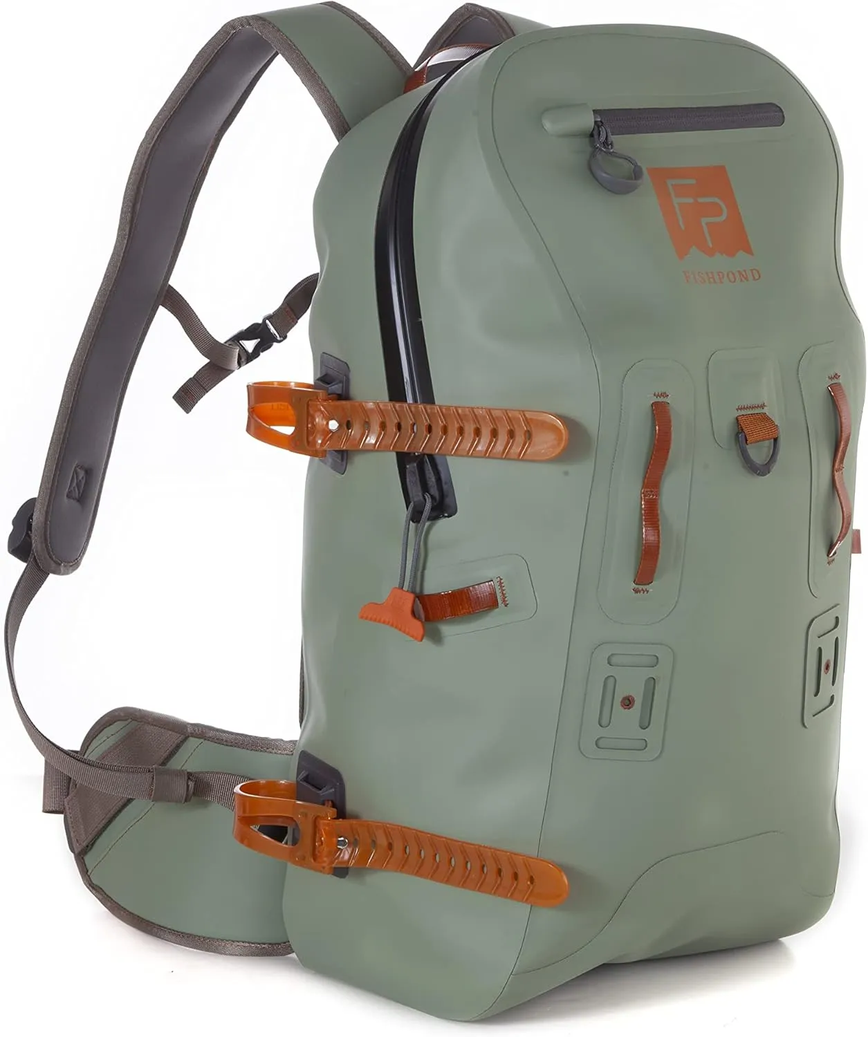 fishpond Thunderhead Waterproof Backpack – Fully Submersible Zipper, Accessory Attachments, 28L | Fishing Backpack - Eco Yucca