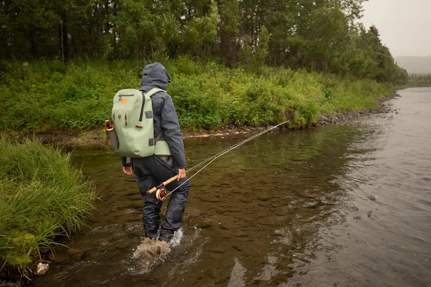 fishpond Thunderhead Waterproof Backpack – Fully Submersible Zipper, Accessory Attachments, 28L | Fishing Backpack - Eco Yucca