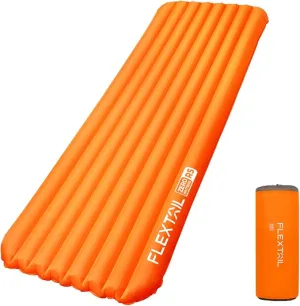 FLEXTAILGEAR Inflatable Sleeping Pad with 5R Value – Ultralight 2.8 Inch Camping Mattress, 4 Seasons Compact Backpacking Gear Essentials for Camping, Traveling, Hiking and Tent