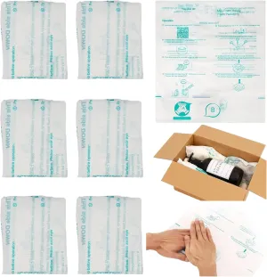 Foam Bag For Shipping, 6PCS 20"x24" Expanding Foam for shipping Instant Pack Quick Expanding Foam Packaging Bags, Packing, Mailing and Shipping Solutions
