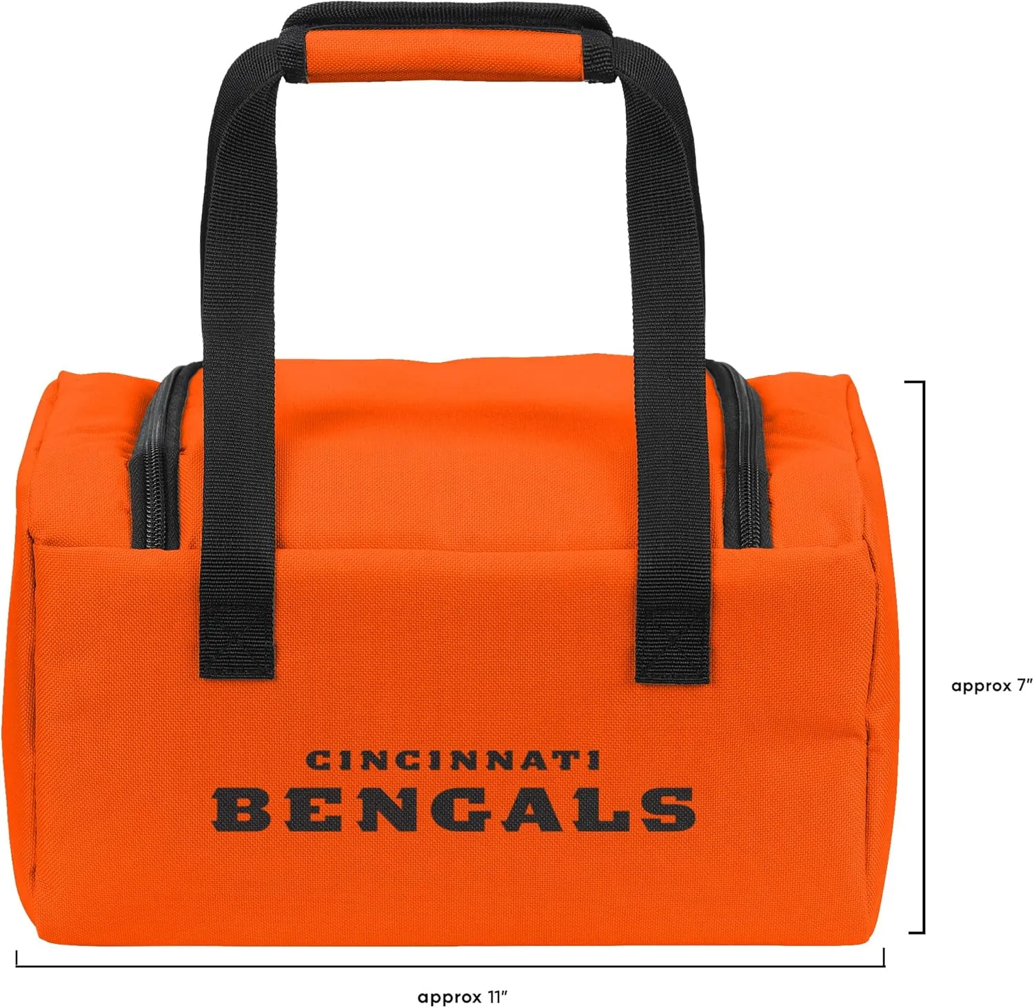 FOCO - NFL Player Officially Licensed Team Logo Insulated Lunch Box Cooler Duffel Bag