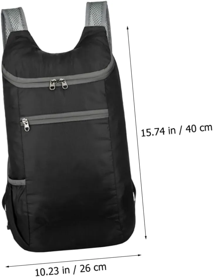 Foldable Backpack Waterproof Backpack for Travel Large Capacity Folding Travel Bag Backpack for Men Overnight Bag for Men Travel Foldable Travel Bag Backpacks Polyester Man Fashion