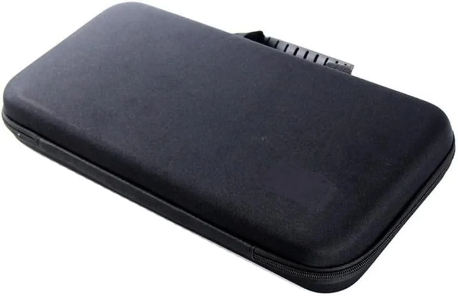 For Fishing Equipment Storage Solution EVA Hard Shell Case with Mesh Pockets and Straps