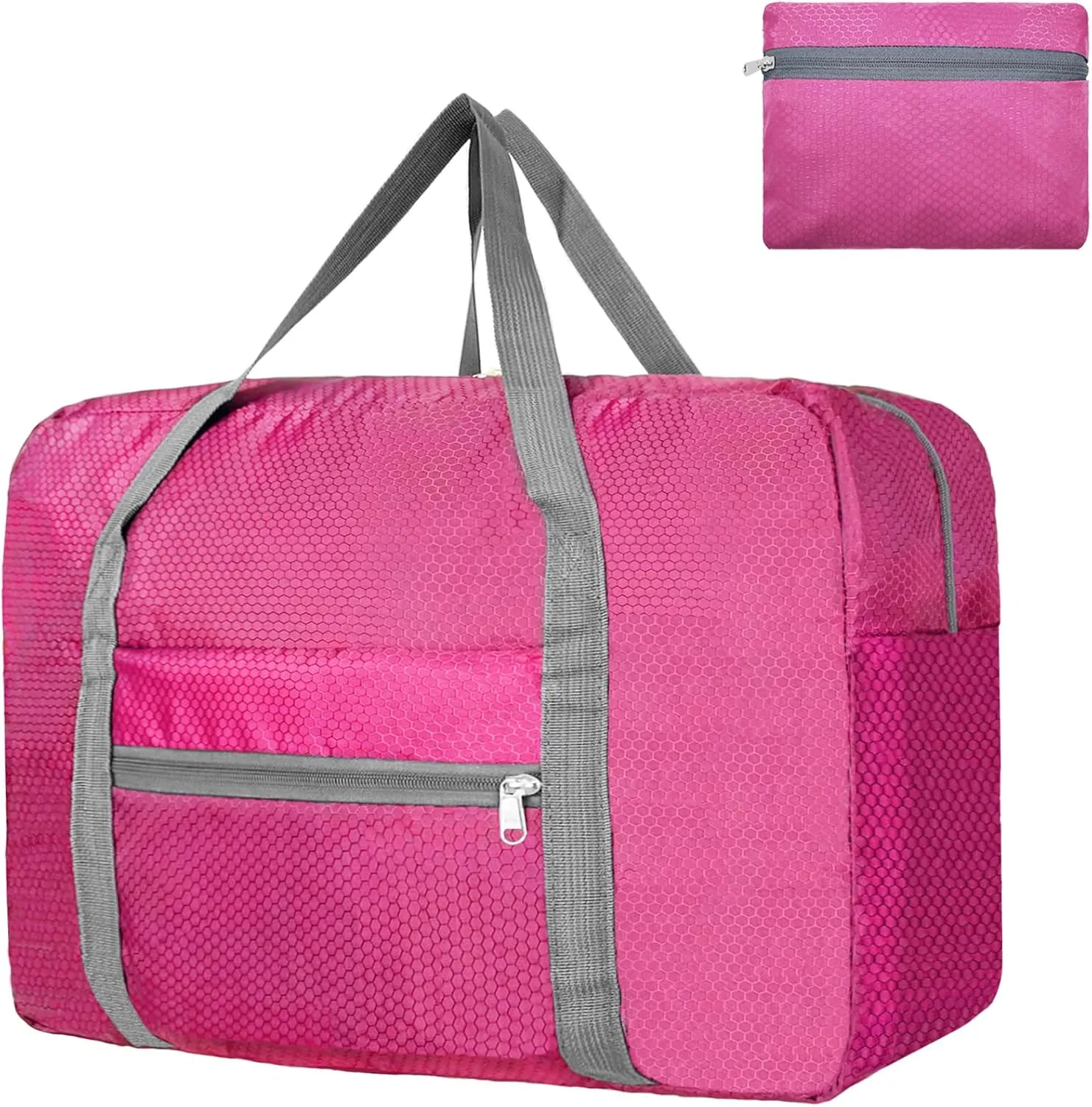 For Spirit Airlines Personal Item Bag 18x14x8 Foldable Carry on Bags for Airplanes Travel Duffel Bags for Women and Men