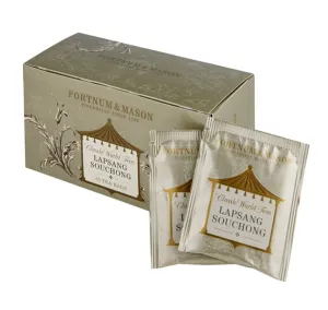 Fortnum and Mason British Tea, Lapsang Souchong, 25 Count Teabags (1 Pack)