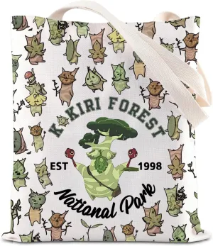 FOTAP The Legend Of Dad Inspire Tote Bag Zelda Korok Shoulder Bag Zelda Shoulder Bag Korok Dad Gift Gamer Gift