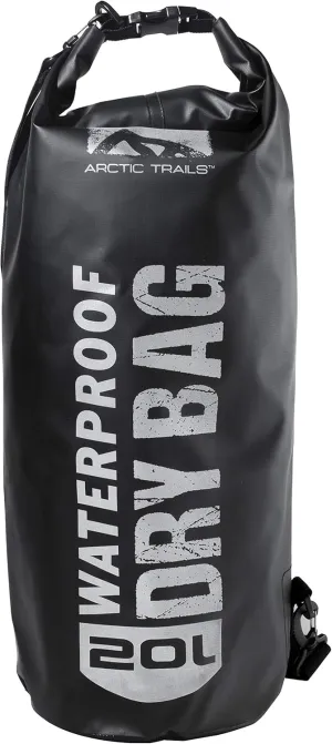 Franklin Sports Arctic Trails Waterproof Dry Bag - Kayak - Camping - Hiking - Boating - Beach - Fishing - Floating - Sea - Ocean 2L/5L/10L/20L/30L - Heavy Duty - Light Weight