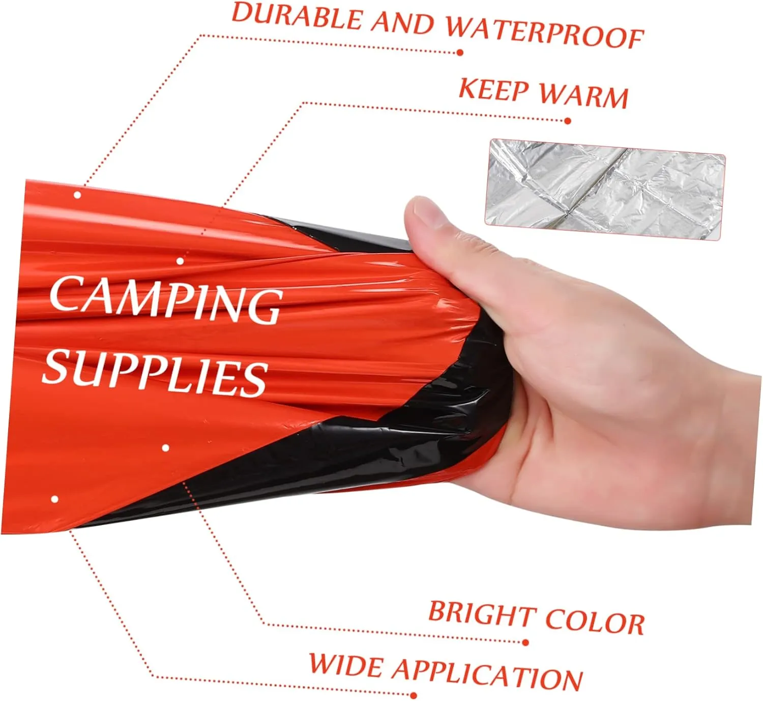 GANAZONO Bags Tent Camp Mattress Emergency Camping Double Nappy Bed Outdoor Cot Waterproof Down Bag Portable