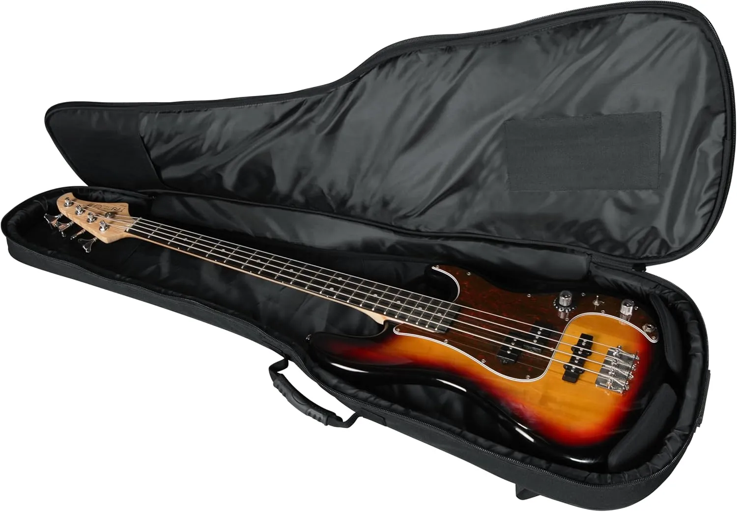 Gator Cases 4G-MiZone Series Gig Bag For Bass Guitars with Adjustable Backpack Straps, Fits Precision and Jazz Bass Style Bass Guitars (GB-4G-BASS)