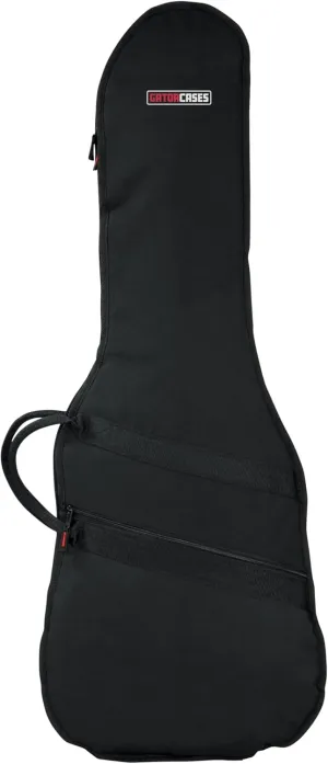 Gator Cases Foam Padded Electric Guitar Gig Bag; Fits Stratocaster and Telecaster Style Guitars up to 40.3" in Length (GBE-ELECT)