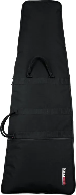 Gator Cases Foam Padded Guitar Gig Bag for Extreme Style Guitar Bodies, Fits Flying V, Explorer, Warlock, and More, up to 47.5" in Length (GBE-EXREME)