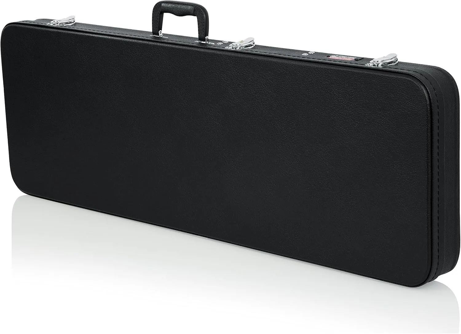 Gator Cases Hard-Shell Wood Case for Standard Electric Guitars, Fits Fender Strat/Tele Style (GWE-ELEC)
