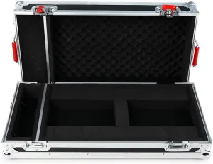 Gator Cases Heavy-Duty G-TOUR Style Live-In Road Case for Line 6 Helix Multi-Effects Floor Processor with Wheels (GTOURHELIXFLOOR)