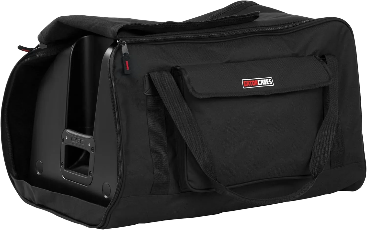 Gator Cases Heavy-Duty Speaker Tote Bag for Compact 12" Speaker Cabinets, Fits QSC K12, Yamaha DXR12 and more (GPA-TOTE12)