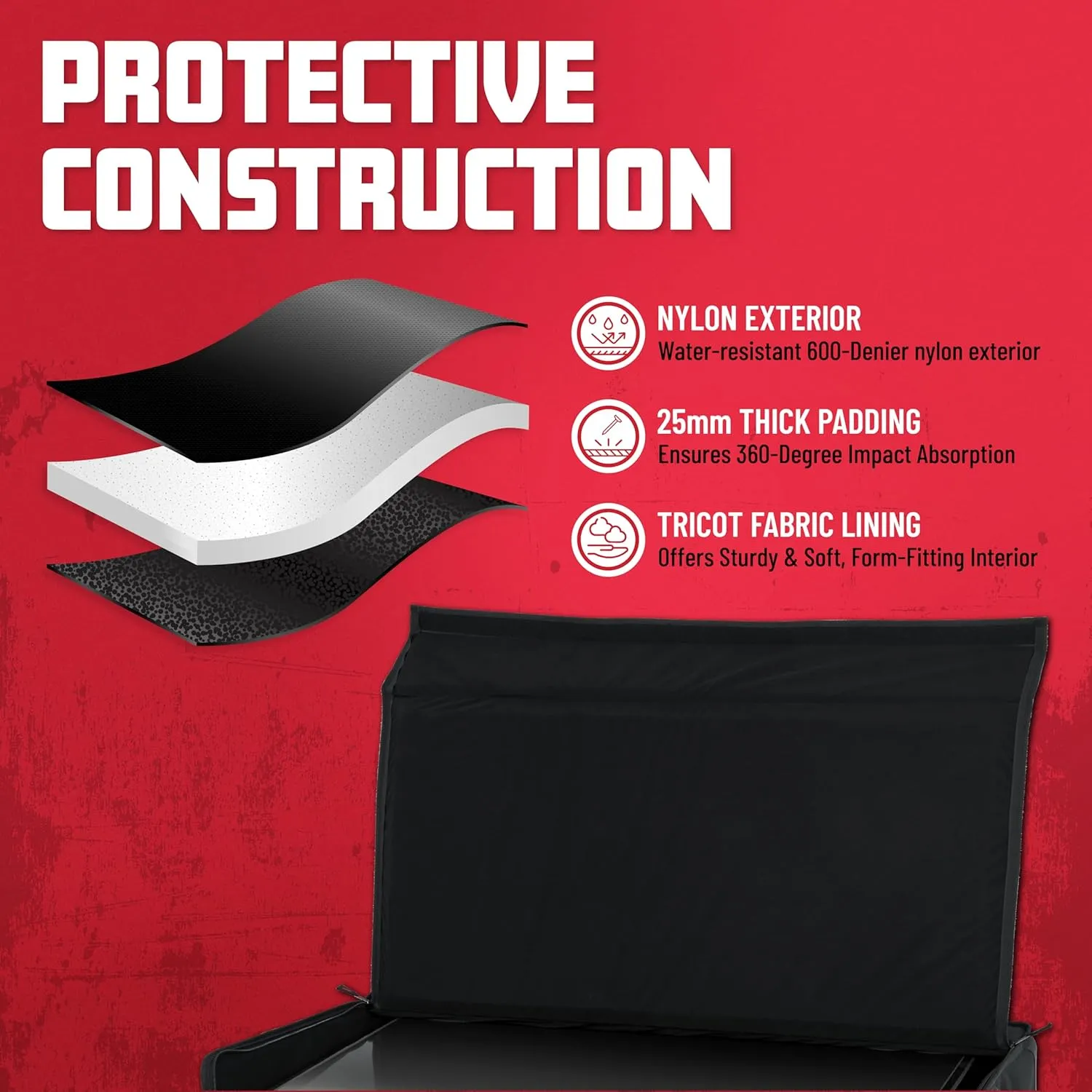 Gator Cases Padded Nylon Carry Tote Bag for Transporting LCD Screens, Monitors and TVs, 60" Screen Size (G-LCD-TOTE60)