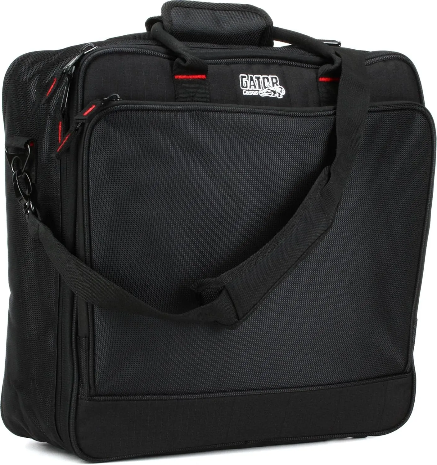 Gator Cases Padded Nylon Mixer/Gear Carry Bag with Removable Strap, 15.5" x 15" x 5.5" (G-MIXERBAG-1515)