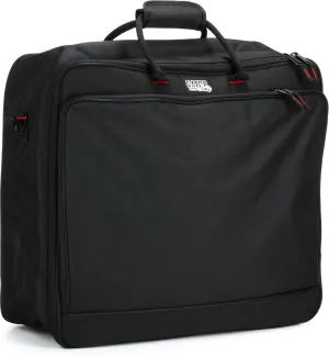 Gator Cases Padded Nylon Mixer/Gear Carry Bag with Removable Strap; 21" x 18.5" x 7" (G-MIXERBAG-2118)