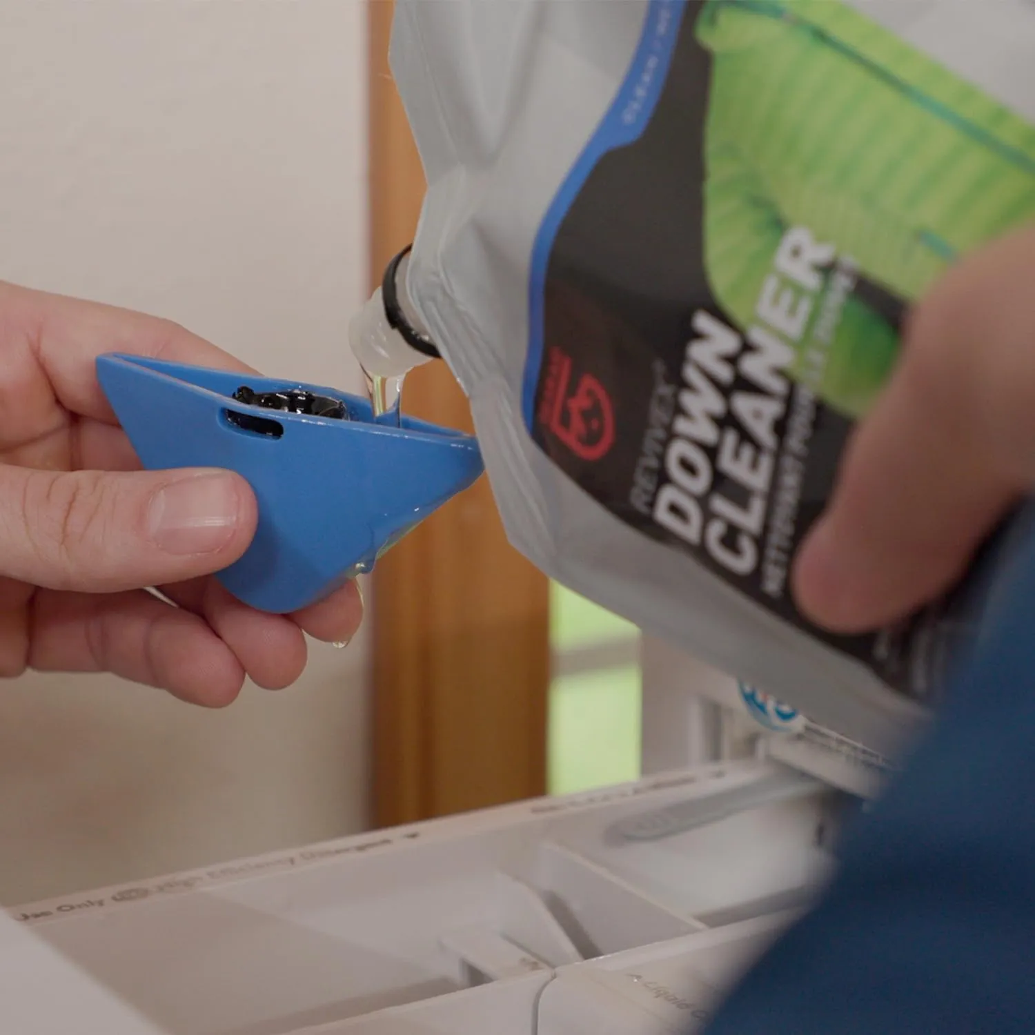 GEAR AID Revivex Down Care Kit for Jackets, Vests, Blankets, and Sleeping Bags, with Down Cleaner to Restore Loft and Tenacious Tape Mini Repair Patches to Fix Holes and Burns