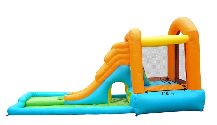Giant Bouncy Castle & Pool - Wet & Dry