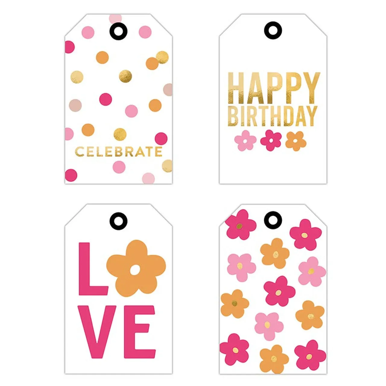 Gift Tag Book- Happy Birthday
