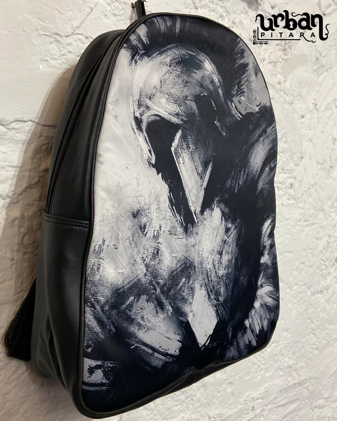 Gladiator D Faux Leather Backpack