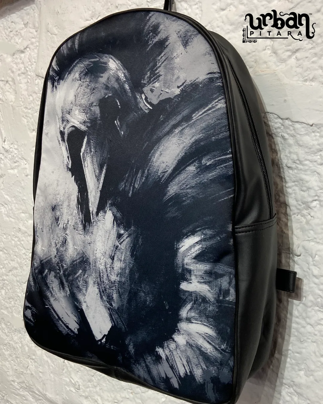 Gladiator D Faux Leather Backpack