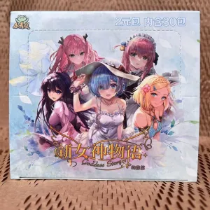 Goddess Story TCG, Goddess Story Booster Box，Collection Cards Playing Cards 180 PCS of Box (NS-2M13)