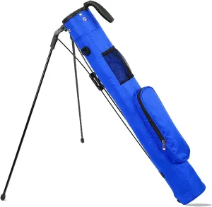 Golf Bag, Lightweight Golf Club Bags with Stand and Strap, Pitch and Putt Golf Cart Bag, Golf Gifts for Men
