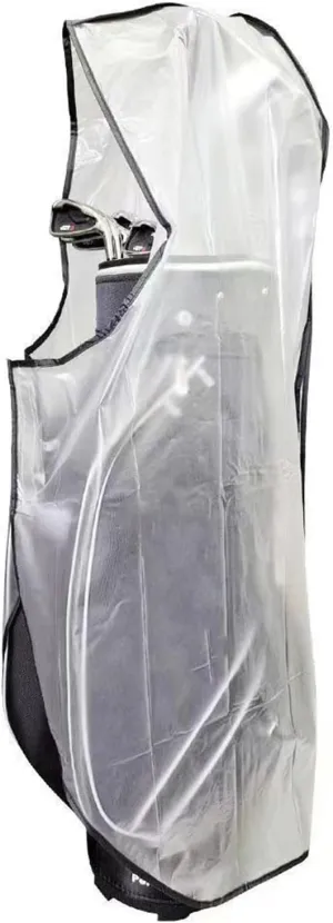 Golf Bag Rain Cover, Rainproof Waterproof Dust-Proof Wear-Resistant Transparent Rainproof Cover Heavy Duty Club Bags Raincoat for Golf Bag