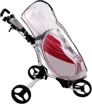 Golf Bag Rain Cover, Waterproof Golf Push Carts Rain Protection Cover Golf Bag Transparent Cover Rain Cover Bags Raincoat for Golfer Golf Bag Golf Push Carts Rain Protection Cover Golf Cart Rain Cover