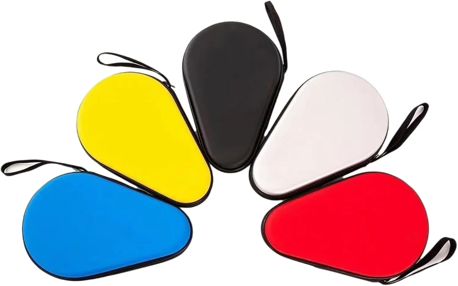 Gourd Shape Pingpong Paddle Case Waterproofs Table Tennis Rackets Storage Bag Zippers Handbag Table Tennis Accessory
