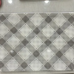 Grey Plaid Project Bag A-ISE PB charcoal