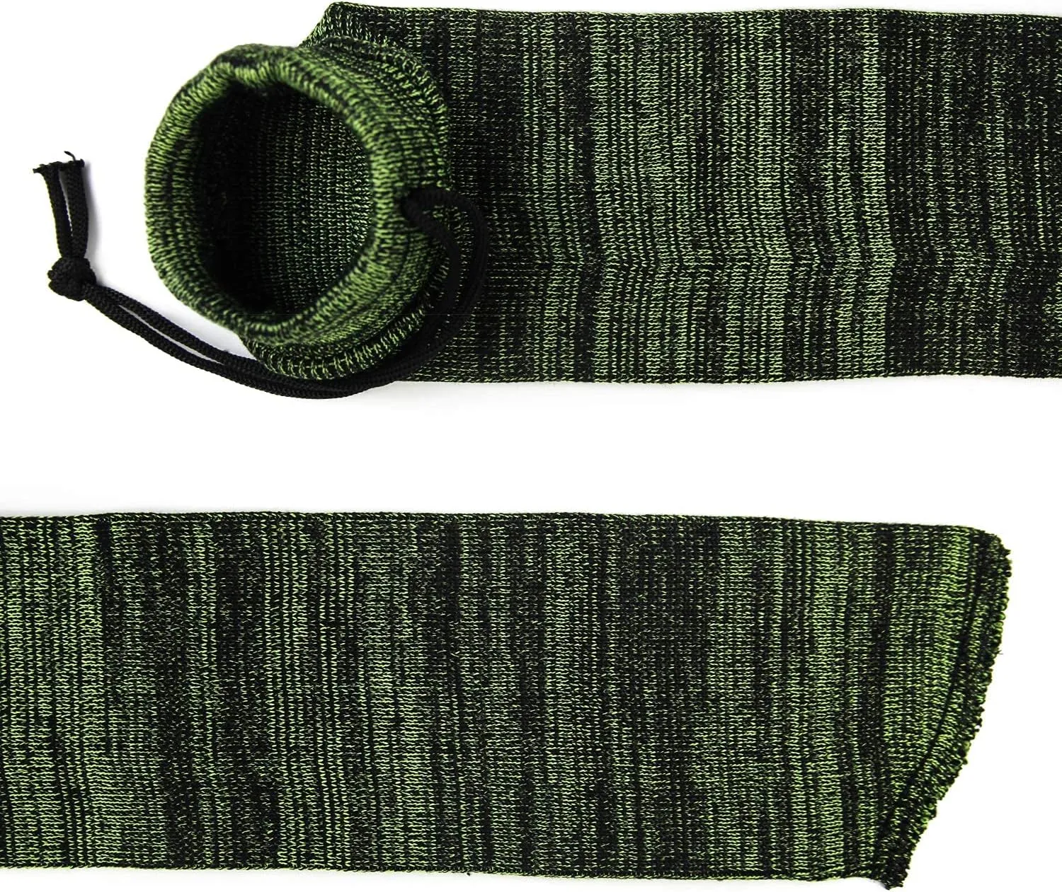 GUGULUZA 4-Pack Thick Gun Socks for Storage Rifle and Shotguns with or without Scope, Silicone-Treated, Drawstring Closure, 52 Inches