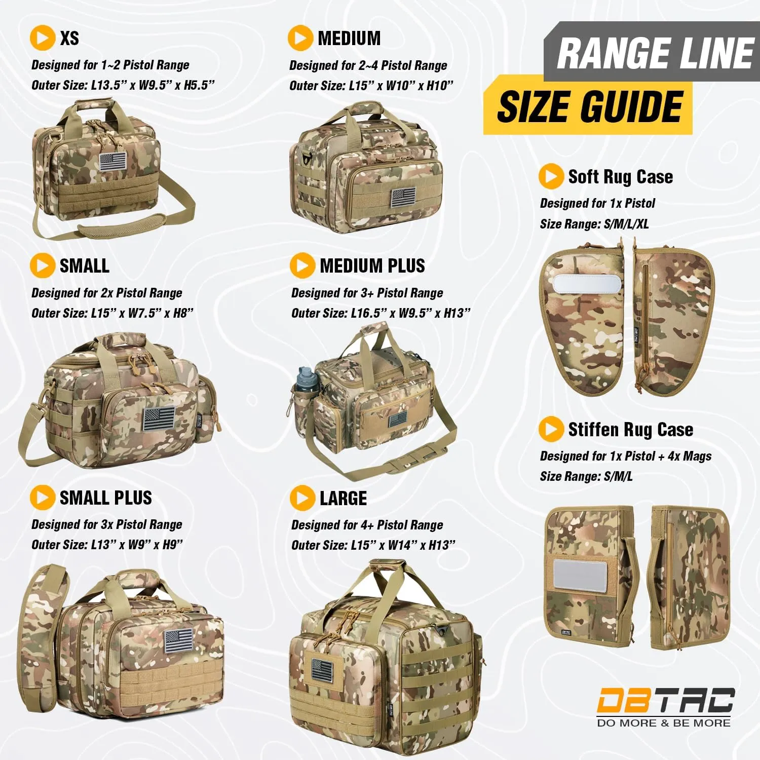 Gun Case Bag Small | Tactical 2-Pistol Bag Handgun Duffle Bag w/Lockable Zipper for Shooting Range Hunting Sports | US Flag Patch   MOLLE Pouch   Universal Holster Included
