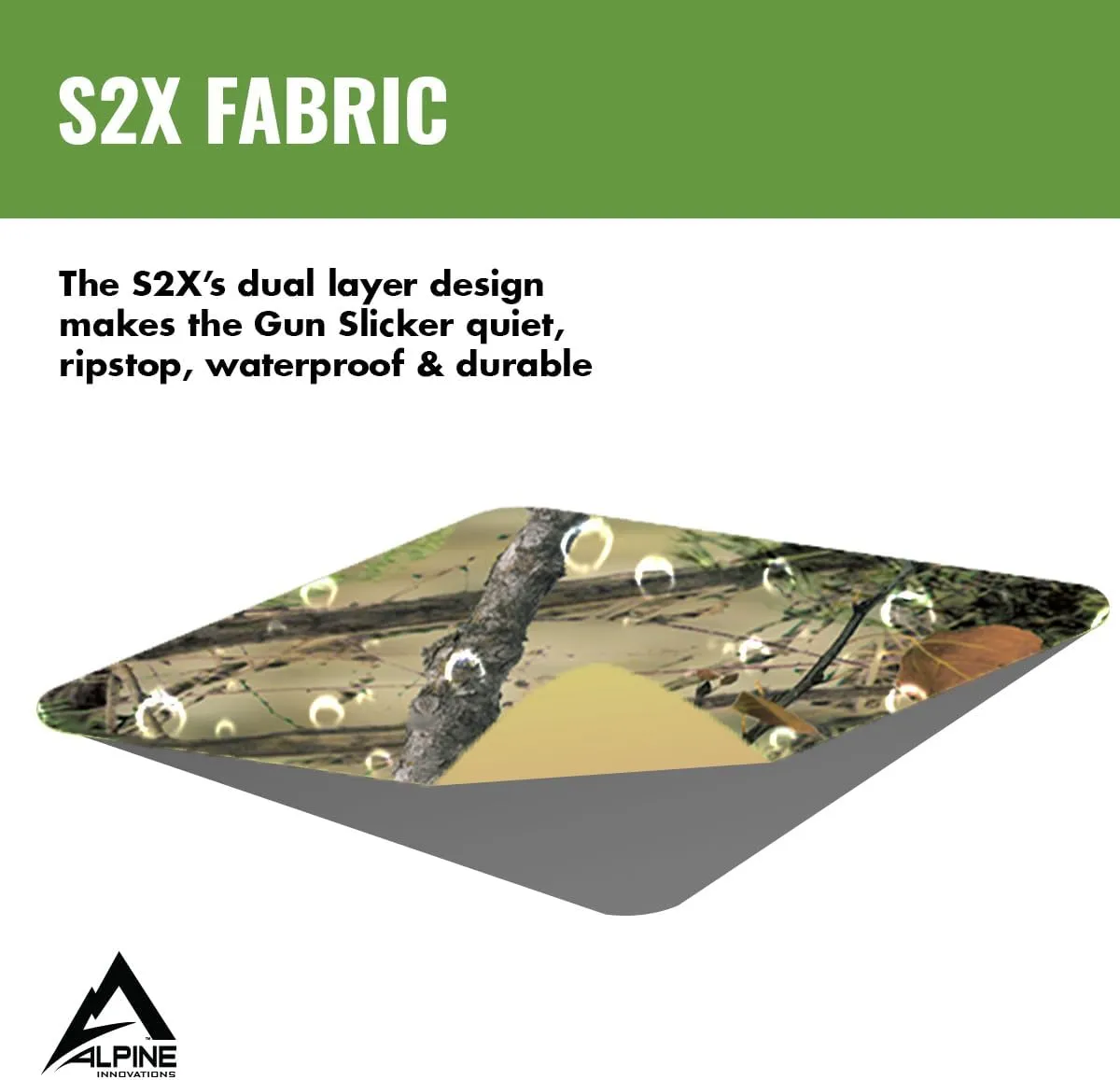 Gun Slicker - Scoped Rifle & Shotgun Case, Waterproof Camo Rifle Sleeve Cover, Fast Access Gun Pack - 38' to 56'