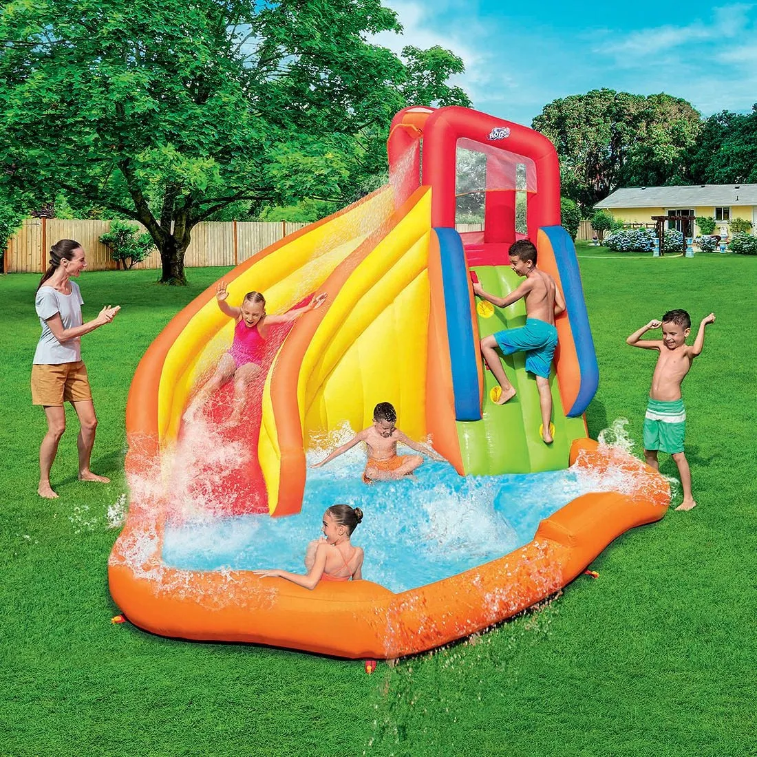 H2OGO! Splash Tower Mega Water Park Suitable Ages; 5  years
