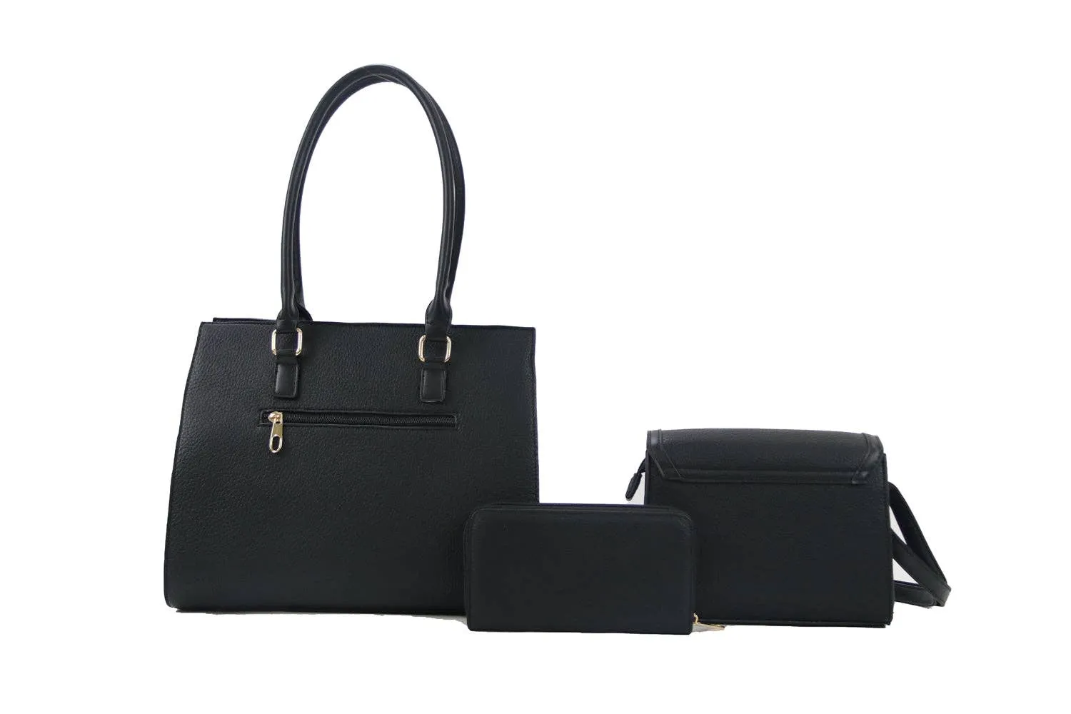 Handbag Set 3 in 1 S1955 I Jolene Couture: Olive